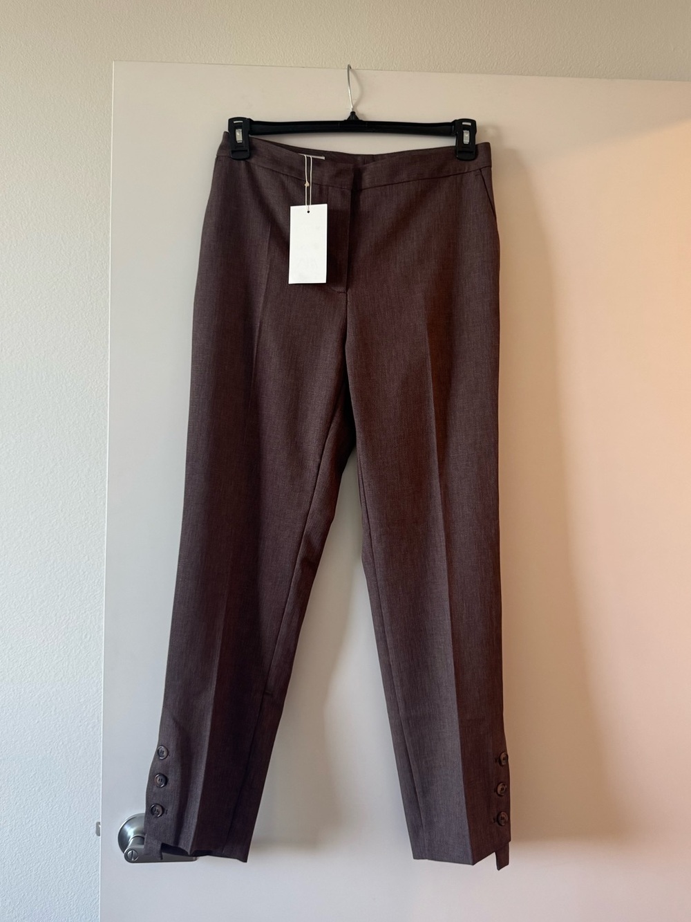 Zara Womens Brown Dress Pants - Size M